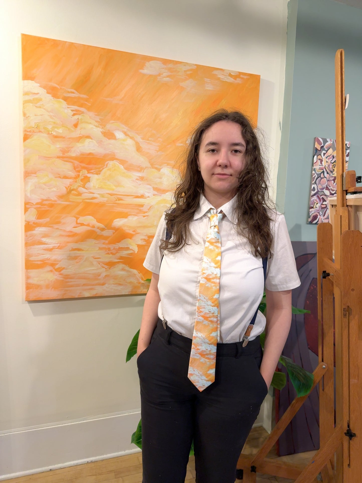 Golden Sky Tie