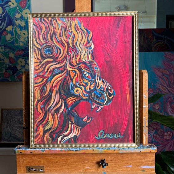 Passion – Original 1 of 1 Ready-Framed Artwork