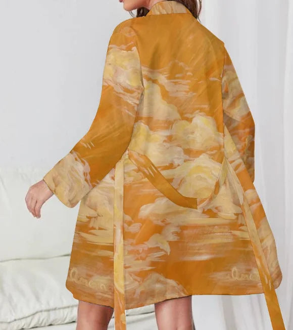Golden Sky Sheer Robe