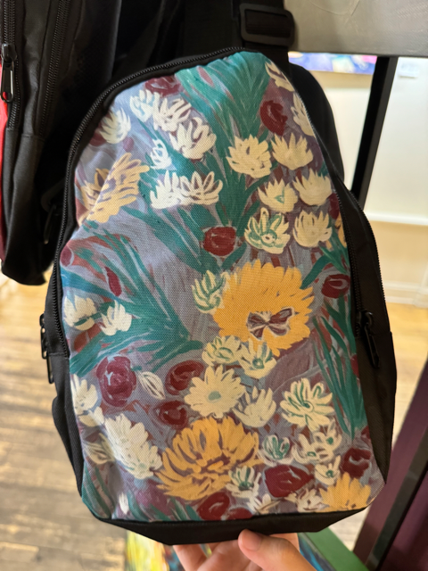 Flower Messenger Bag