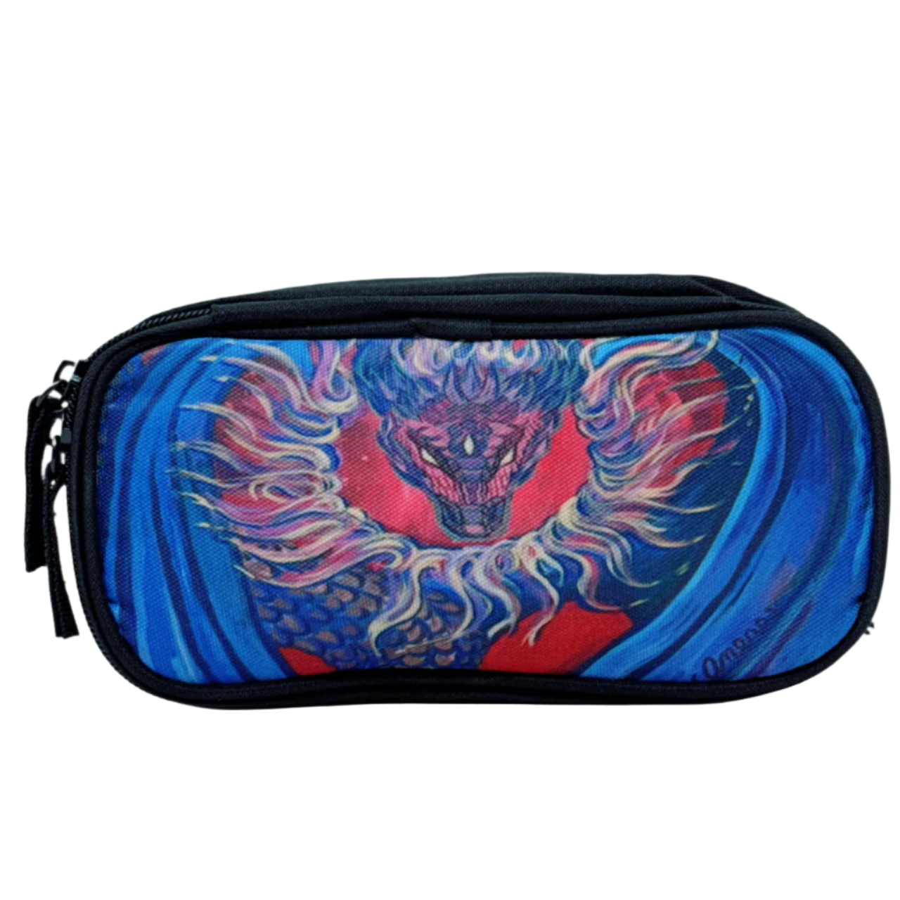 Fiery Dragon Makeup Bag