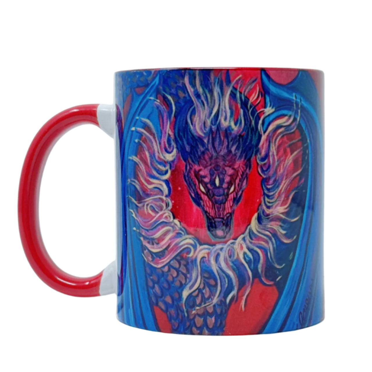 Fiery Dragon Mug