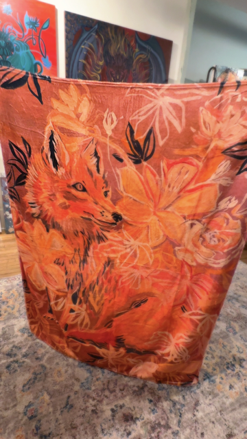 Fox Soft Throw Blanket