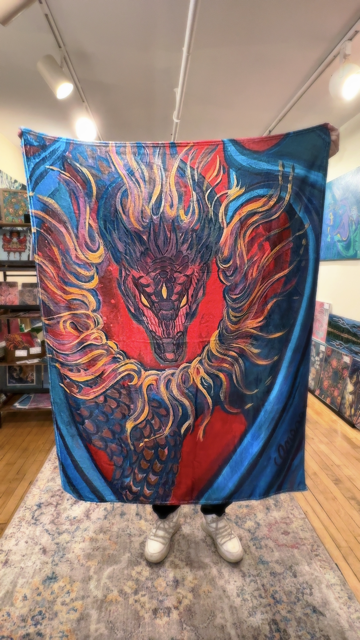 Dragon Soft Throw Blanket