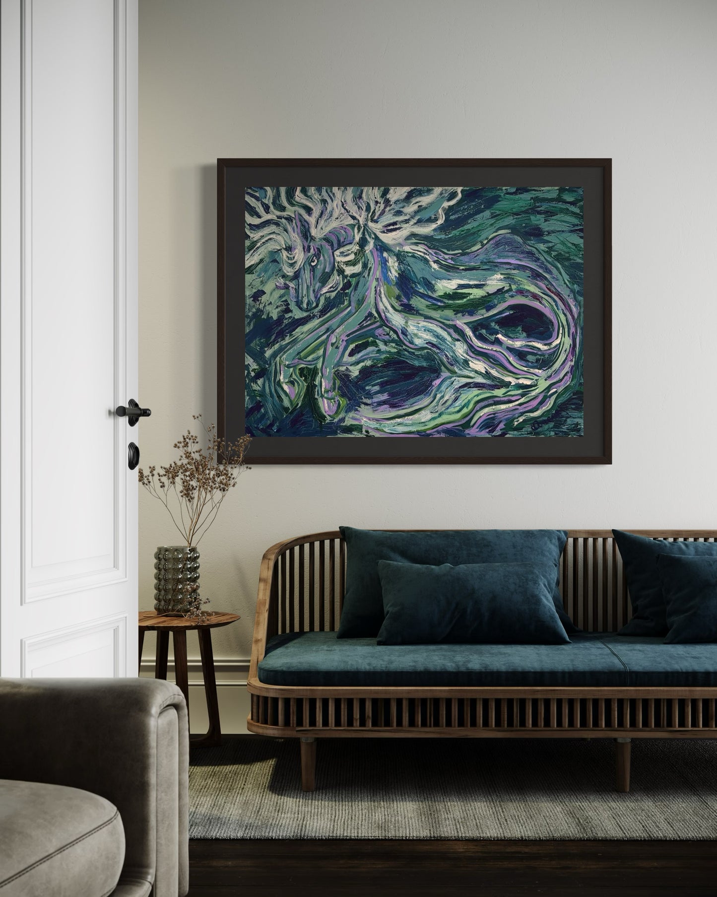 Sea Horse Original Painting