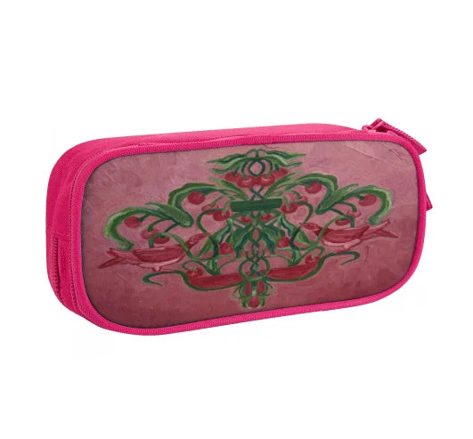 Cherry Birds Pencil Bag