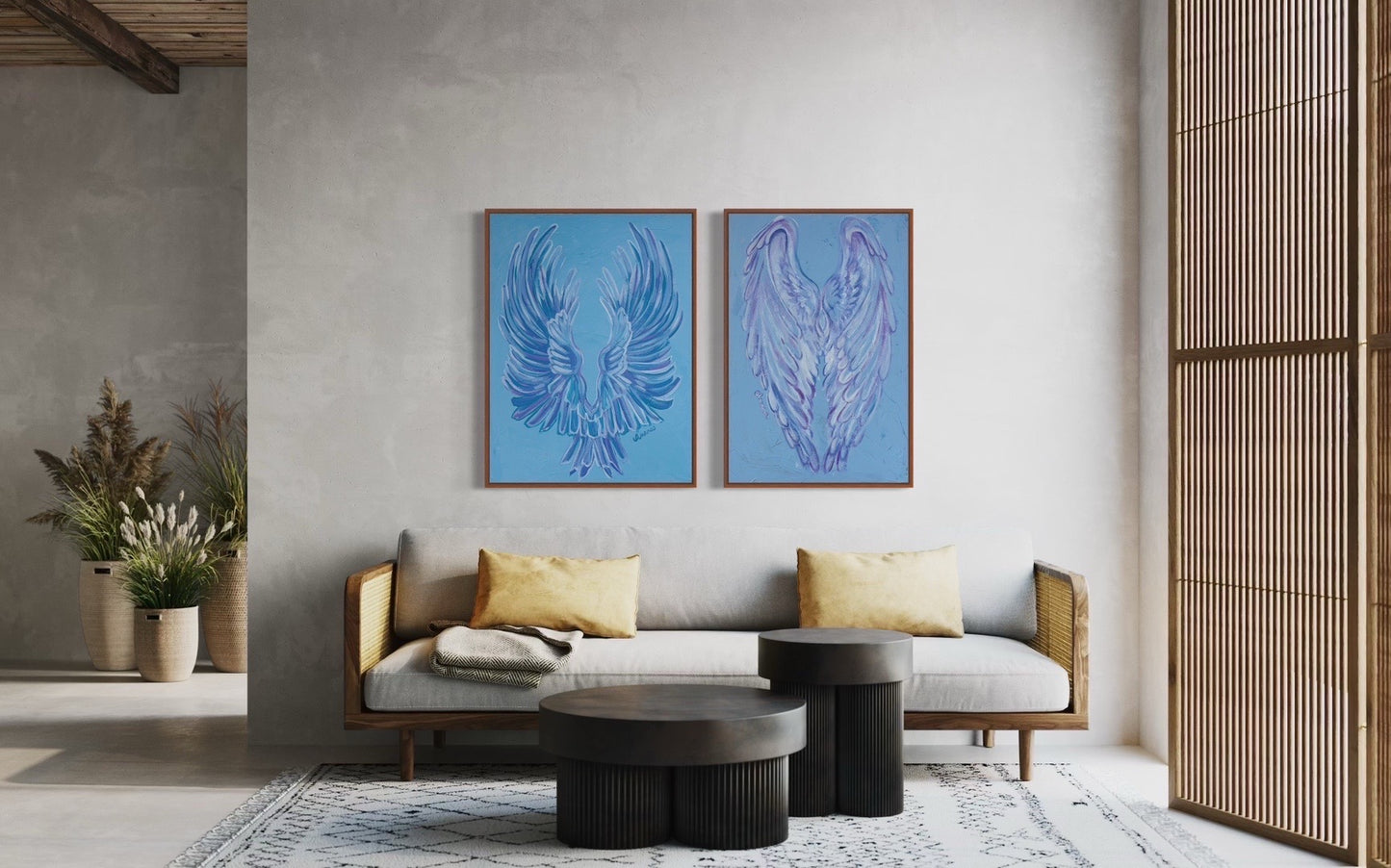 Rise Angel Wings Original Painting