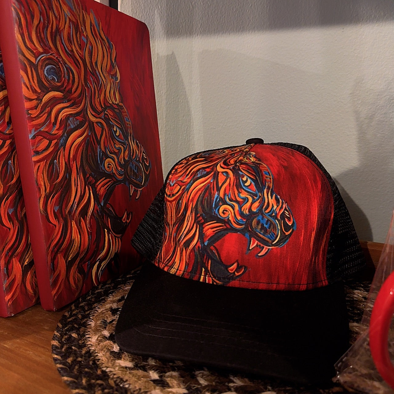 Lion Baseball Cap Hat