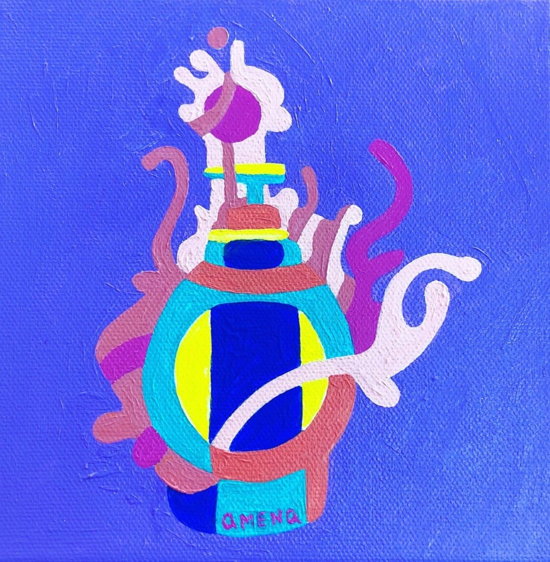 Power Cleanse Pop Small Gallery-Ready Painting